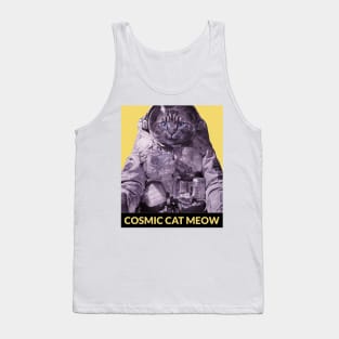 Cosmic Cat Meow Tank Top